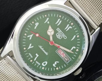 Vintage Refurbished Seiko Automatic 6309a Japan Mens Day/date