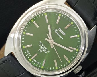 ヴィンテージ HMT パルヴィーン 手巻き インド製 メンズ オリジナル