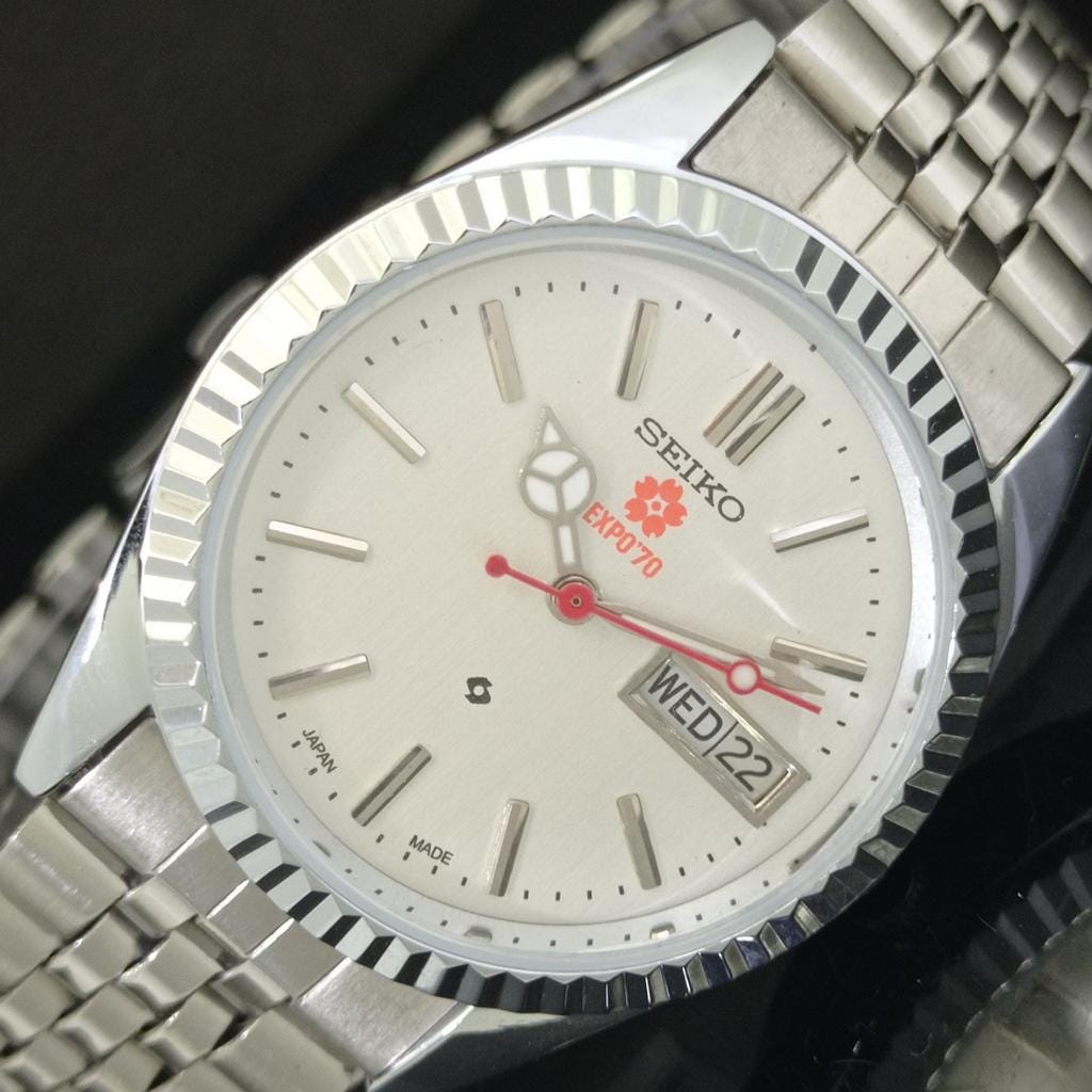 Vintage Refurbished Seiko Expo Automatic 6309a Japan Mens Day/date