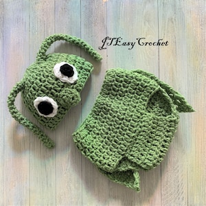 Cricket Baby Outfit Pattern, Bug Newborn Crochet Costume, Insect Kids Costume, Pdf File Pattern, Photography Props, Digital Download, Gift