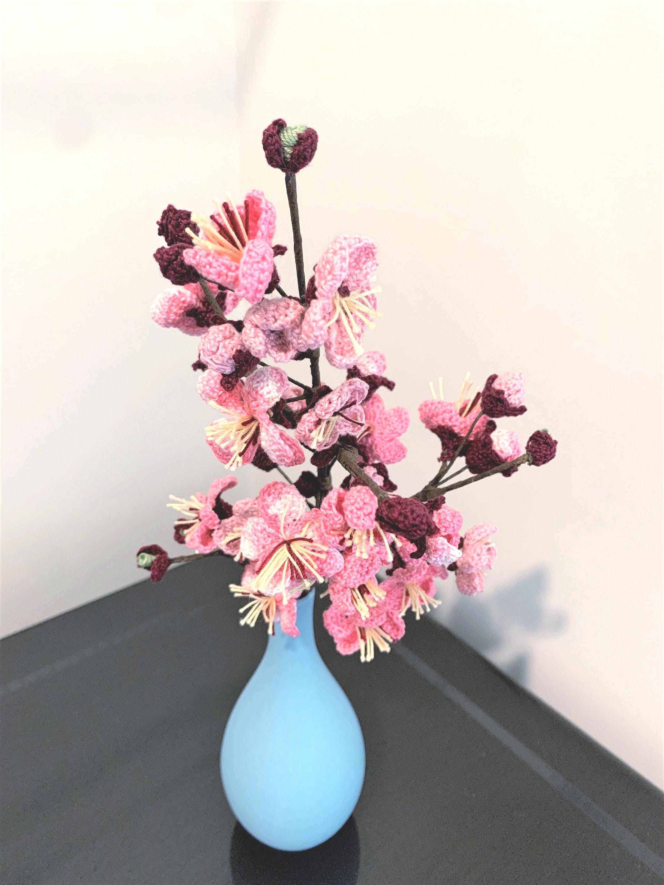 Cherry Blossom Crochet Pattern, Sakura Crochet Pattern, Japanese