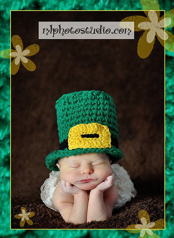 irish hat crochet pattern