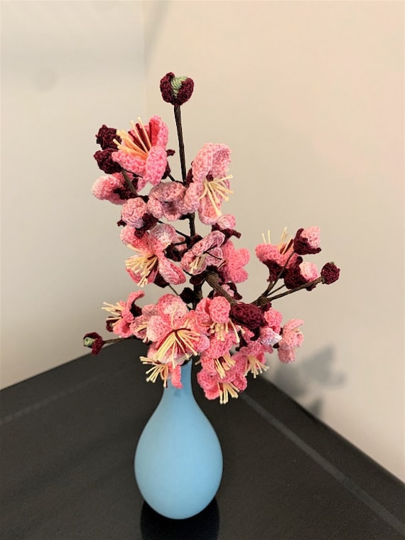 Cherry Blossom Crochet Pattern, Sakura Crochet Pattern, Japanese