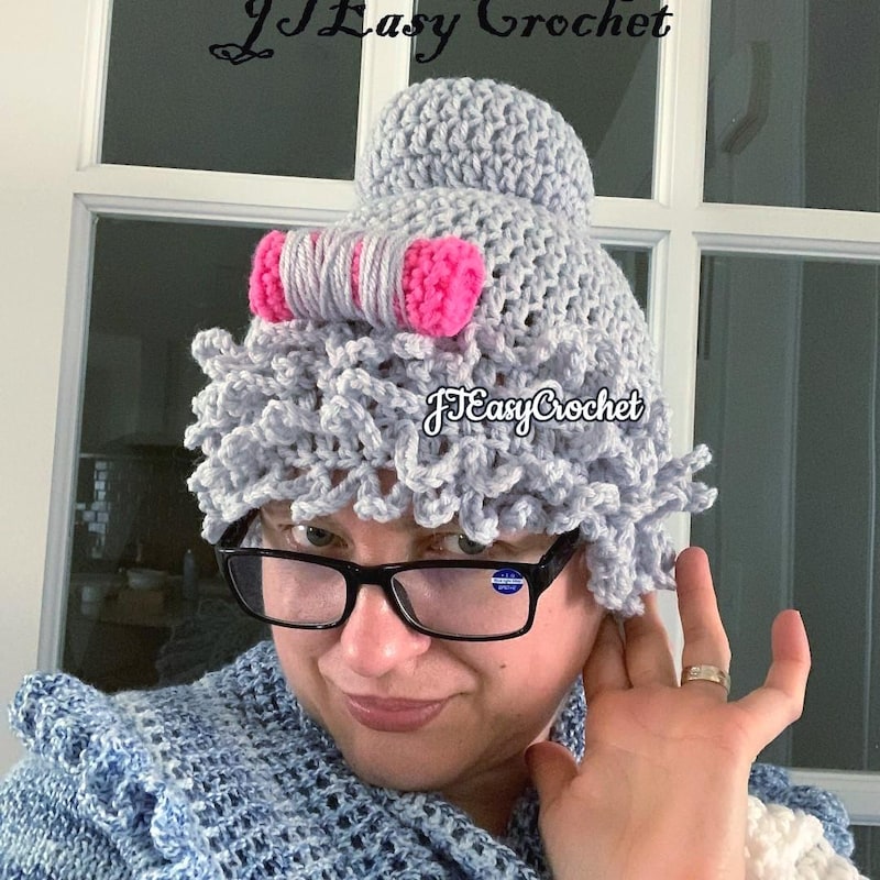 Gray Crochet Wig Cap - Etsy