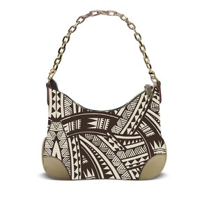 Polynesian-Style Printed Women&#39;S Crossbody Bag And Shoulder Bag 2025 Brand New Design Customizable Personalized Patterns Available