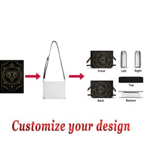 Customized Scripture Storage Bags Patterned Book Bags Women'S Handbags Crossbody Bags Personalized Text Logo Patterns Photos