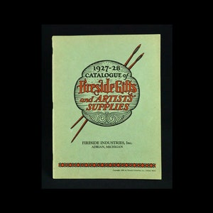 1927 DECO GIFT CATALOG - Trade Catalog -  Arts & Crafts - Home Decor - Painted Furniture - Merchandise - Novelty Giftware - Artists Supplies