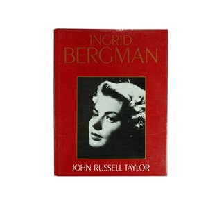 INGRID BERGMAN - Swedish Actress - Hollywood - Movies - Actor - Casablanca - Movie Star - Actress - Notorious - European Film - Film Star