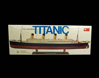 titanic model ship etsy