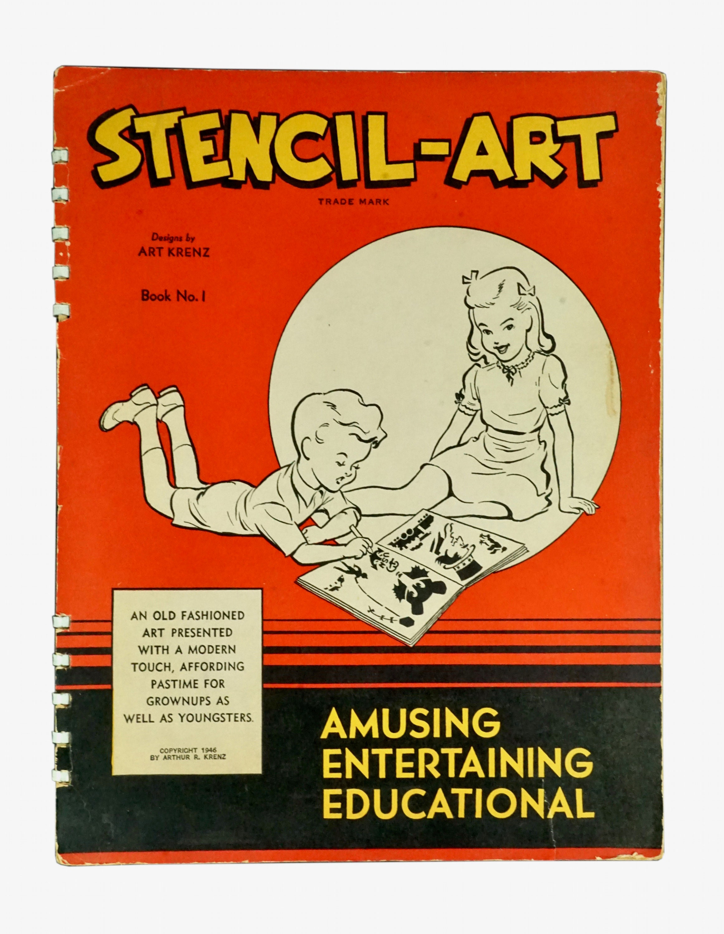 Stencil Art Books Stenciling Art and Crafts Design Ideas Etsy