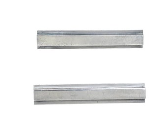 ALUMINUM DECO HANDLES - Furniture Hardware - Drawer Pulls - Aluminum - Art Deco - Industrial Design - Cabinet Handles - Decorative Handles