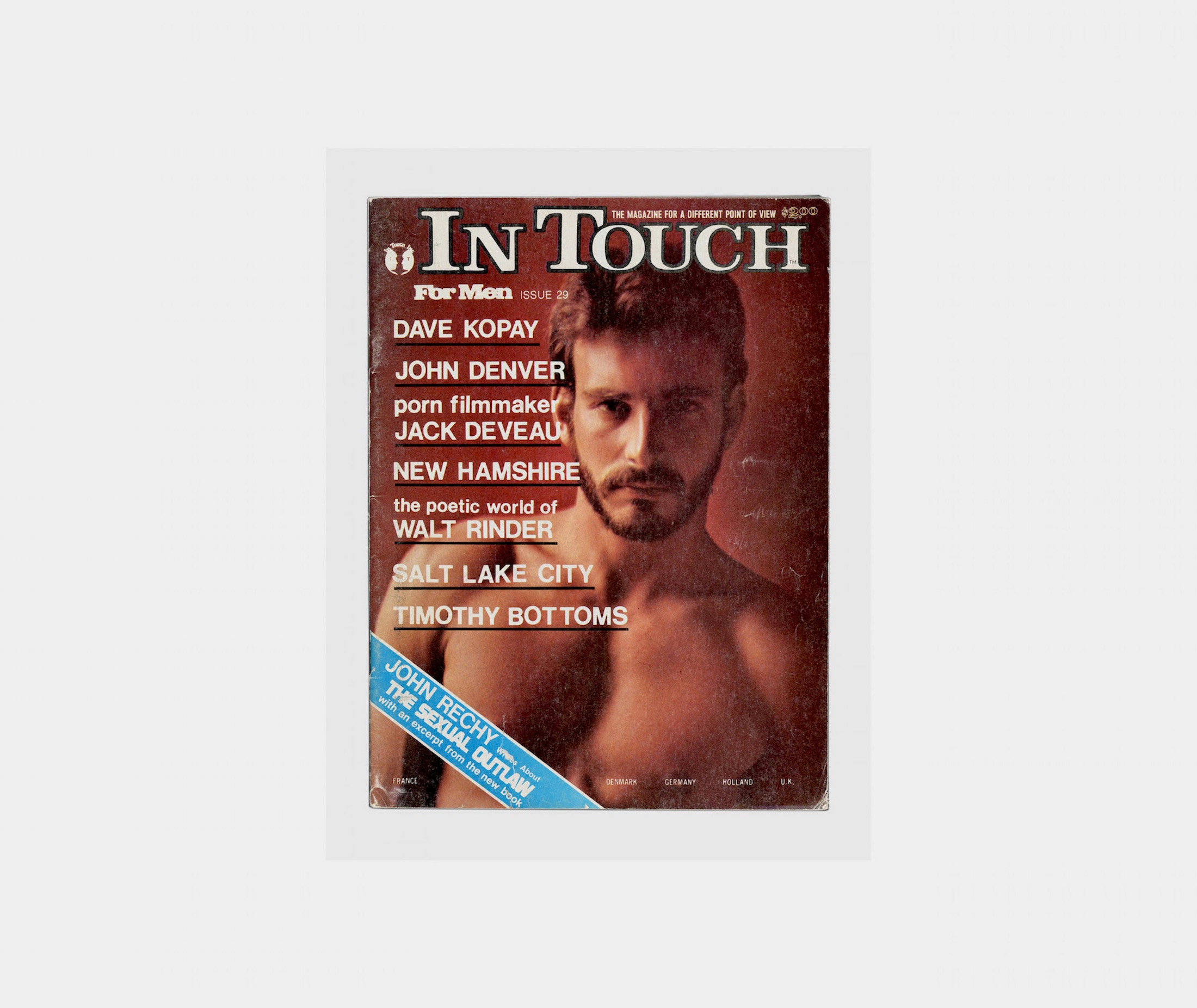Vintage French Nudists - Mature Gay Interest in Touch Magazine Al Parker - Etsy Finland