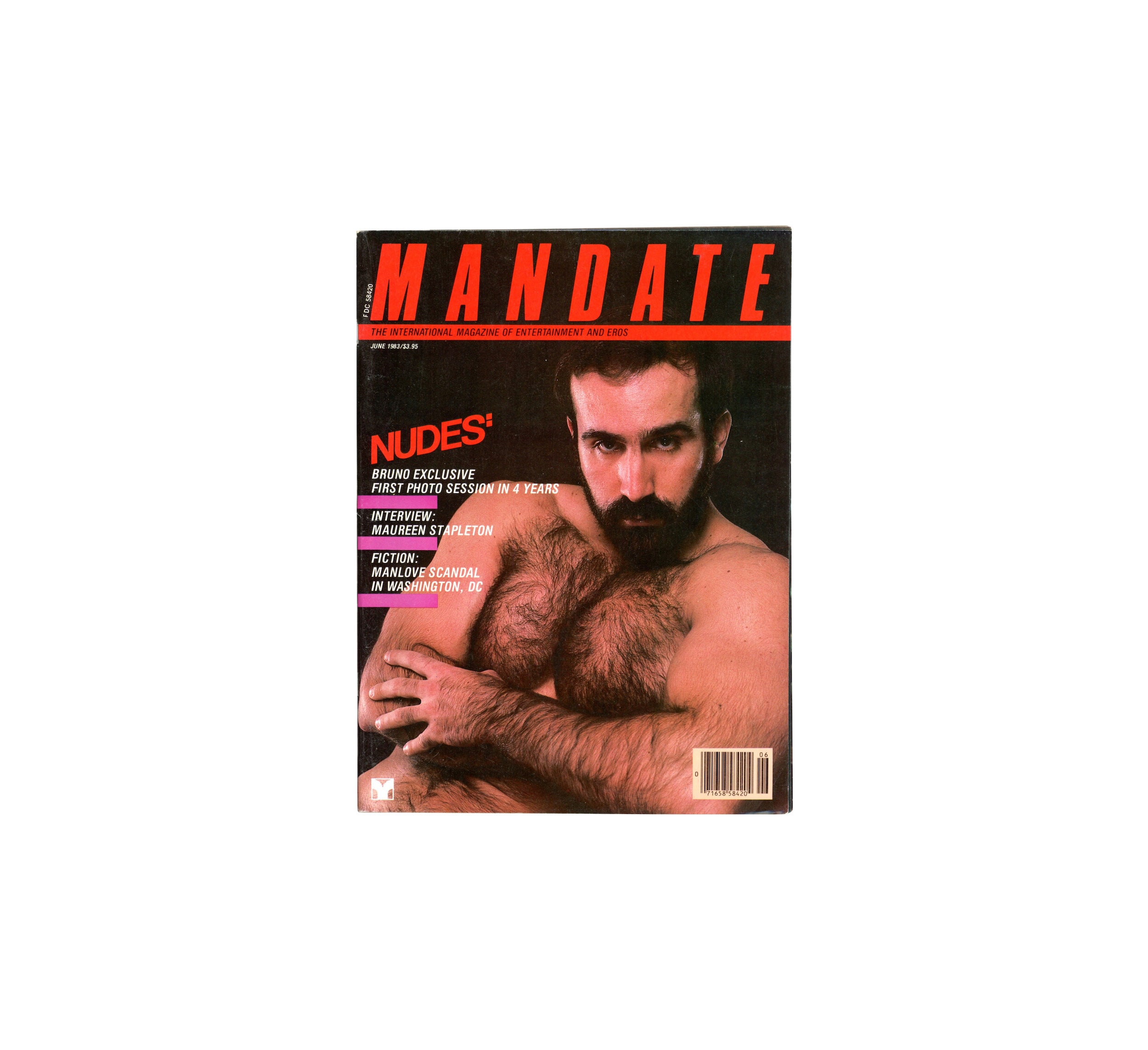 Mature Gay Interest Mandate Magazine Male Nudes Erotic - Etsy