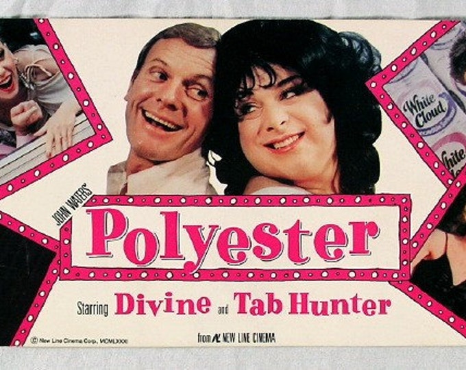 ORIGINAL JOHN WATERS POLYESTER SCRATCH and SNIFF ODORAMA CARD, 1981 Etsy