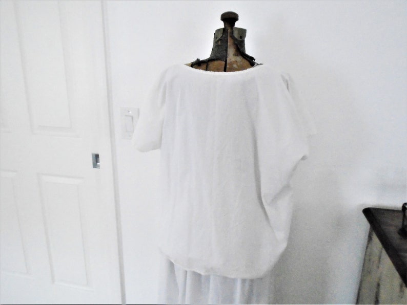 Vintage cotton Mexican embroidered Skirt and Top