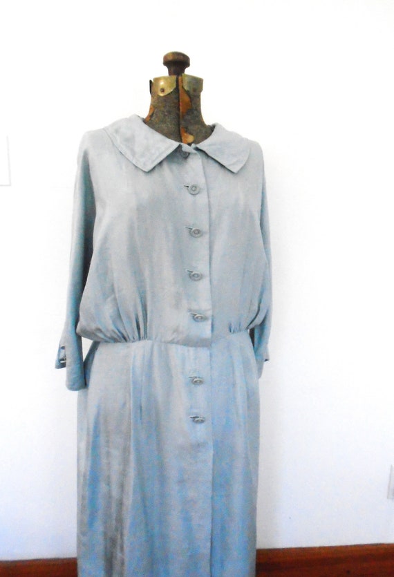 Vintage 40s SILK dress