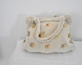 Vintage Spring plastic dot handbag Purse