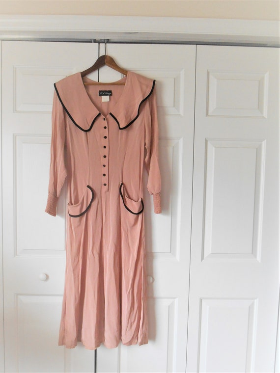 Vintage 80's does 40's Dress