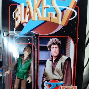 Custom Blakes 7 Roj Blake 3 3/4 action figure