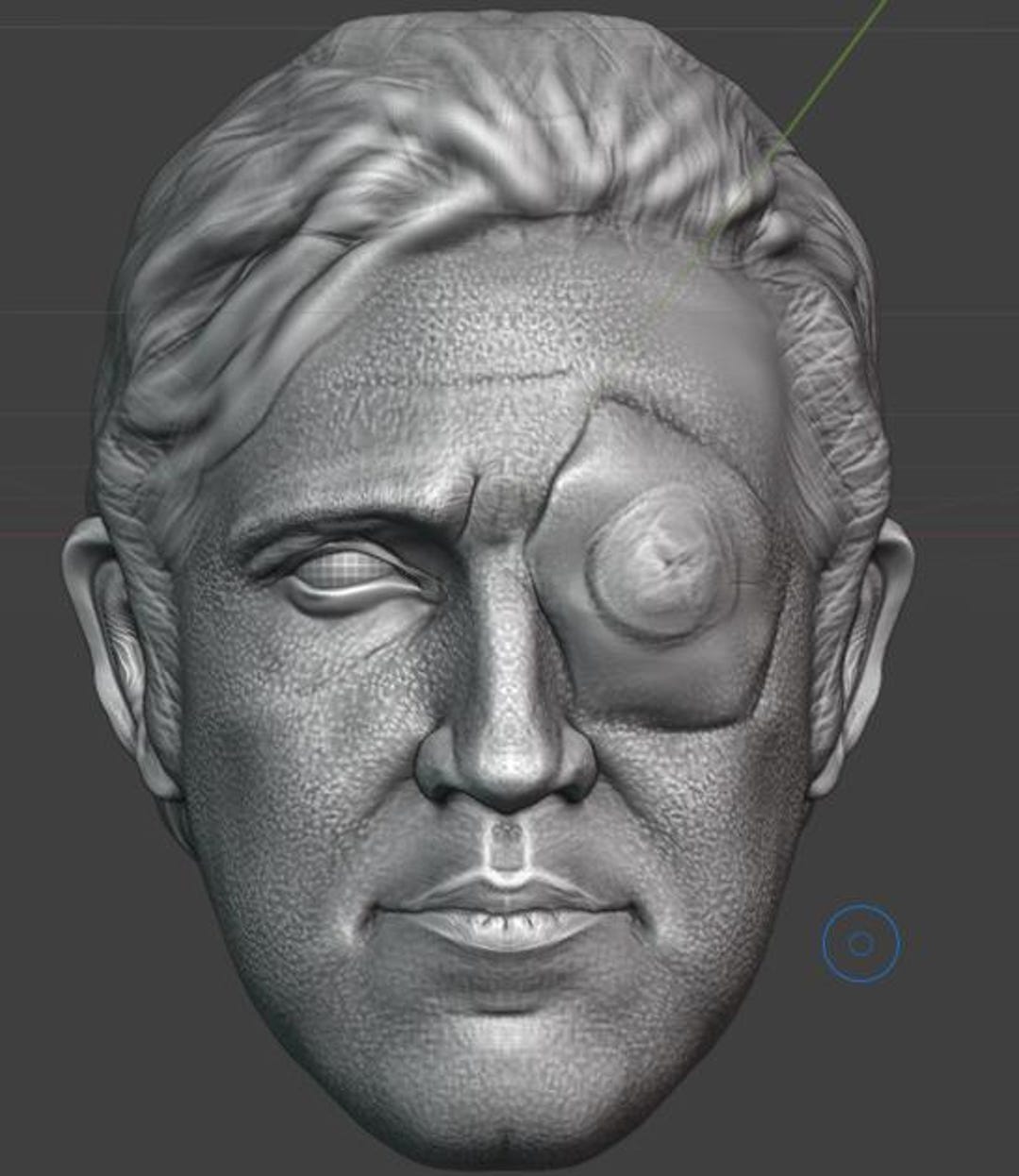 BLAKE'S 7 TRAVIS Version 2 Custom Headsculpt - Etsy