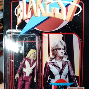 Custom Blakes 7 Jenna 3 3/4 action figure