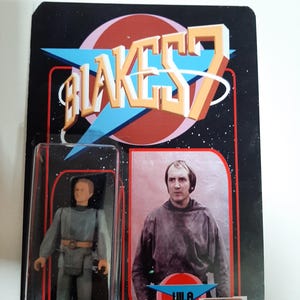 Custom Blakes 7 Vila 3 3/4 action figure