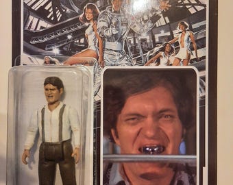 Figura de acción personalizada de James Bond Moonraker Tiburón 3 3/4