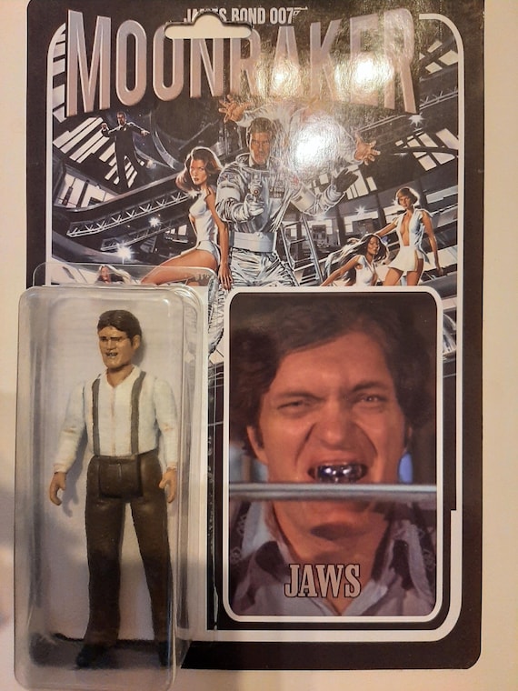 Custom James Bond Moonraker Jaws 3 3/4 Action Figure - Etsy