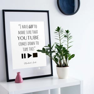 Michael Scott Quotes / The Office TV Show Quotes / The Office Michael Scott / Quotable Wall Art / Funny Gift Ideas/ The Office Quotes