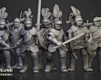Chevaliers de l'Empire à pied