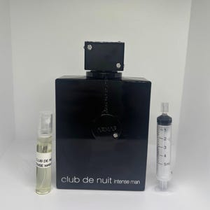Armaf Club De Nuit Intense Man Eau De Parfum | 100% Authentic Fragrance for Men | 5 and 10 ml Decants