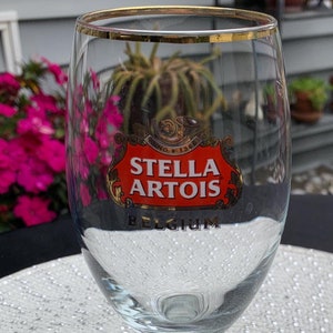 Stella Artois Belgium Fancy Beer Glass 33 cl