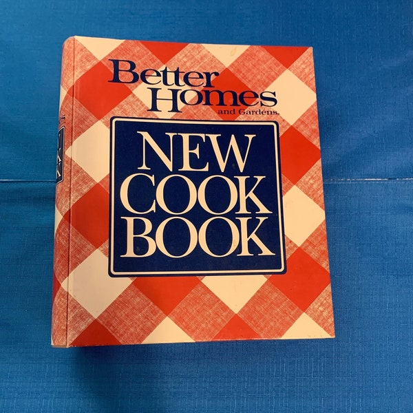 1989 Better Homes and Gardens New Cook Book 5 Ring Hardcover Book
