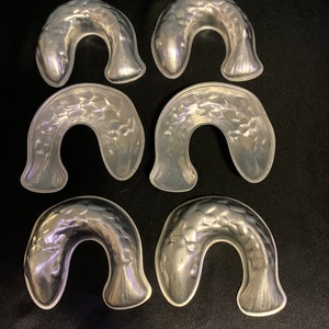 Vintage Fish Jello Aluminum Tin Molds Set of 6
