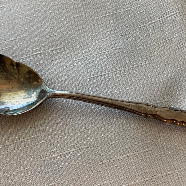 Vintage Flatware Sugar / Jelly Spoon - MCM 1847 Roger Bros IS