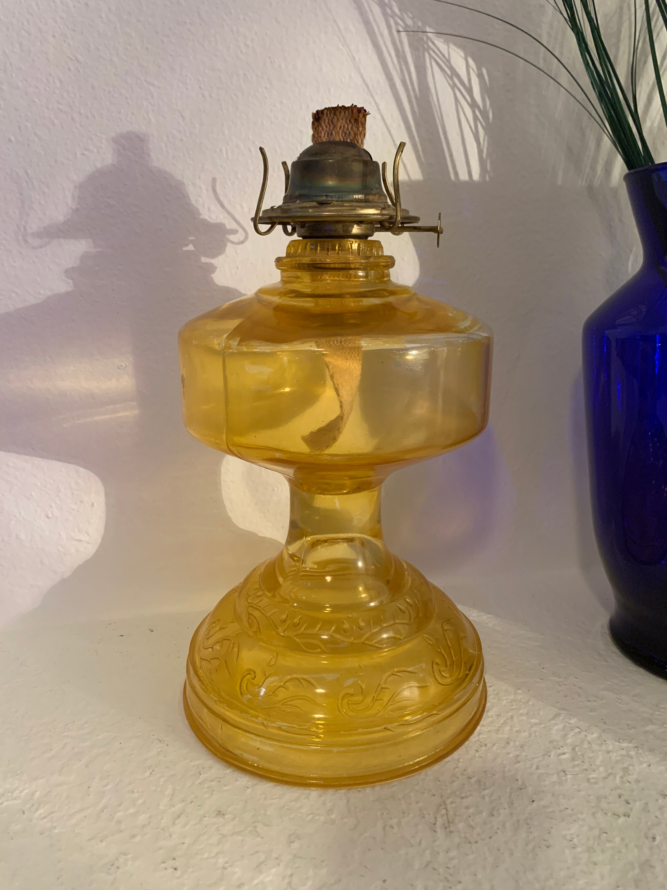 Yellow cheap hurricane lamp