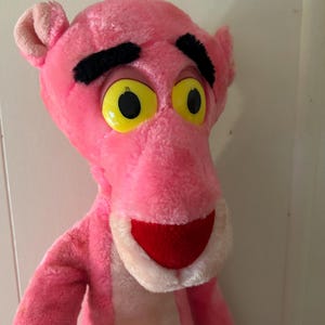 1989 Large 28&quot; Hanging Pink Panther Plush Doll 24k Company