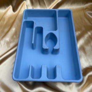 Vintage Rubbermaid Silverware Flatware Cutlery Drawer Organizer Tray No. 2921
