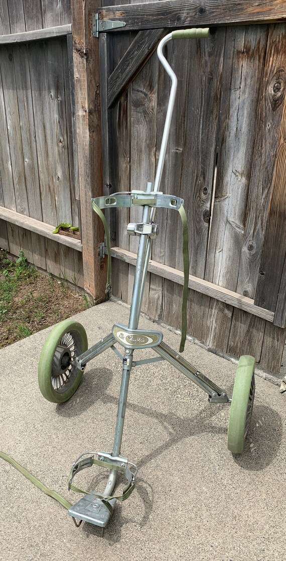 Vintage Green MCM Golf Bag Caddy Model 1080 Ajay Playmate Etsy