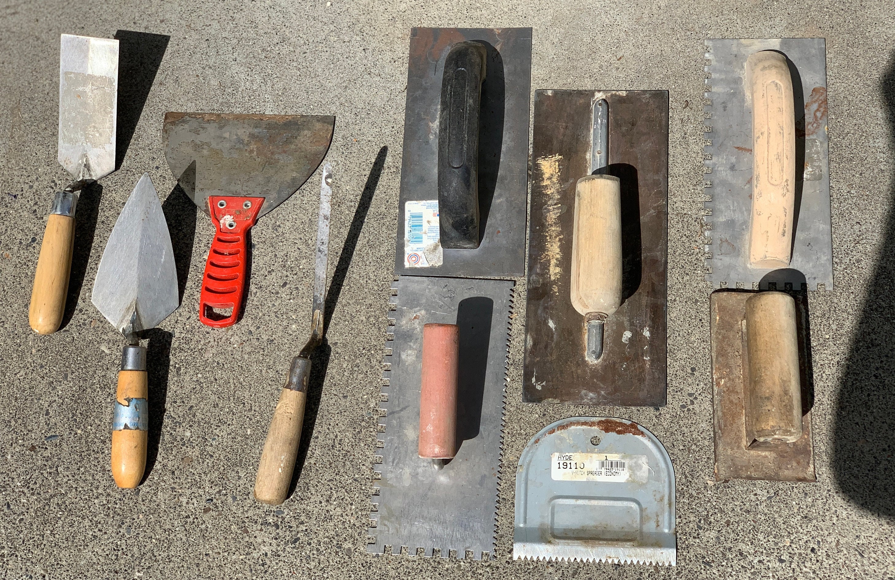 Bricklayer Tools