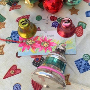 Antique Bell Christmas Tree Ornaments