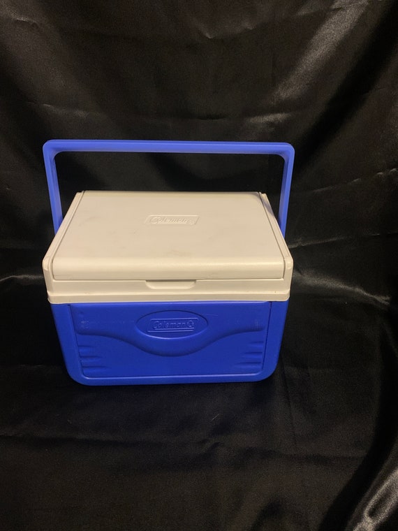 Vintage Flip Blue Coleman Lunch Box Lunchbox Coole
