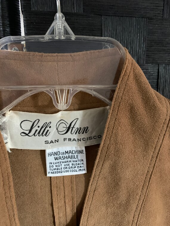 Boho Lillie Ann San Francisco Skinner Ultra Suede