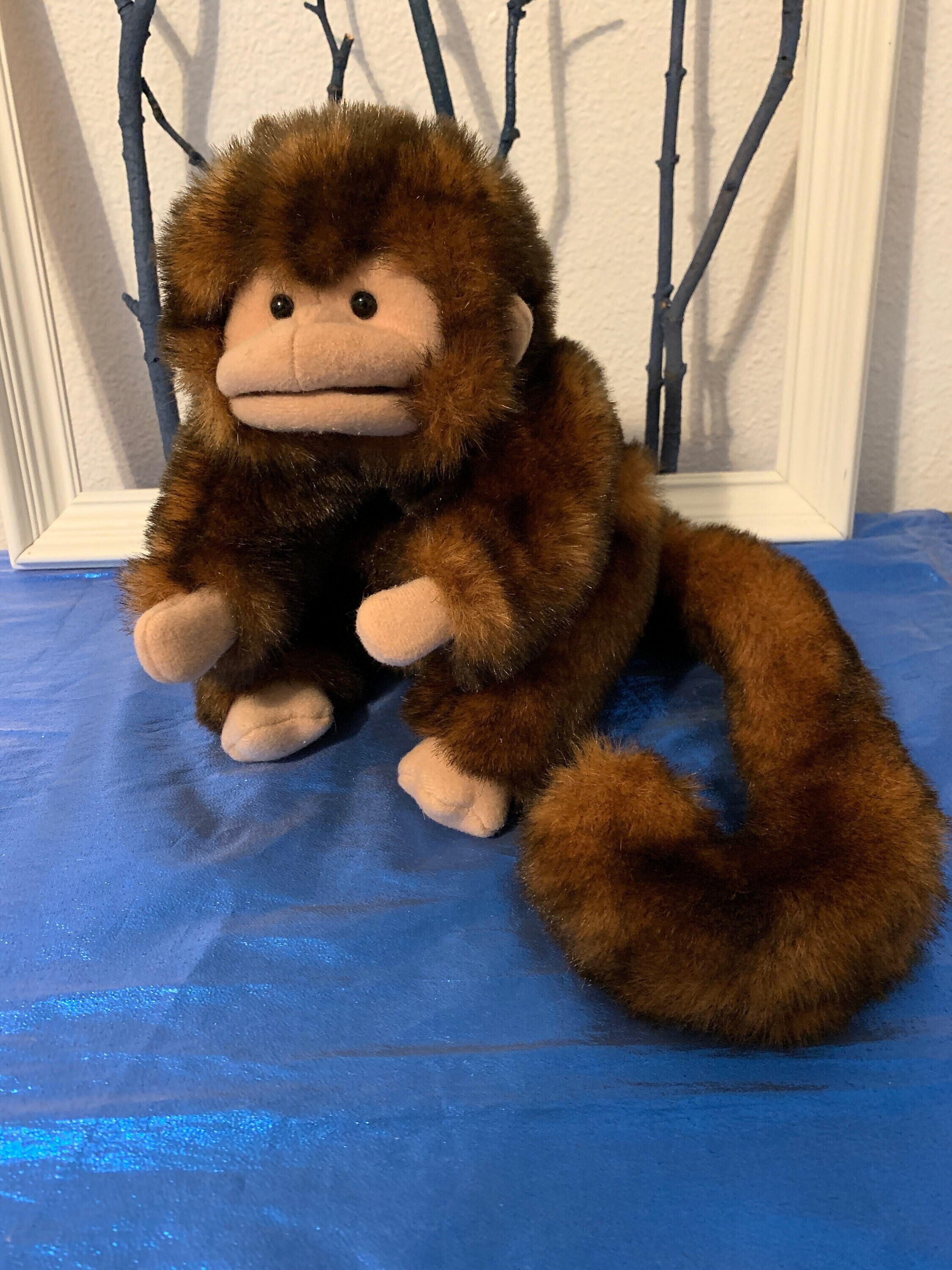 Folkmanis Plush Monkey Hand Puppet Etsy