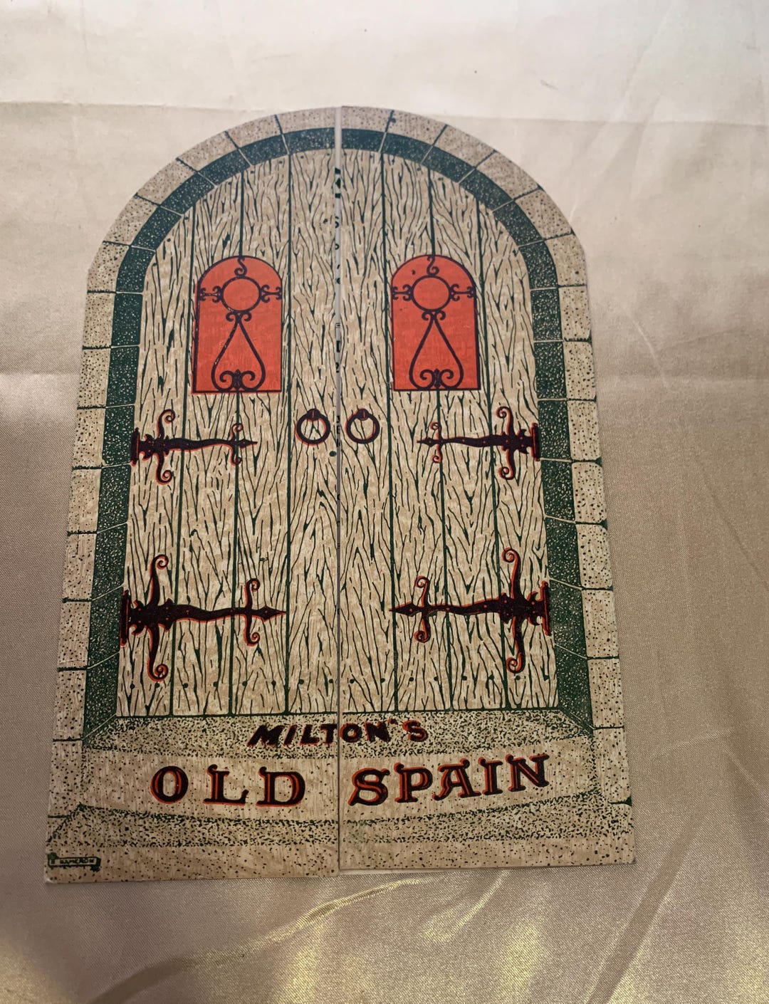 Antique 1940 Milton's Old Spin Restaurant Menu - Etsy