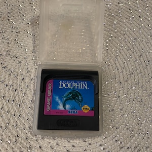 SEGA Game Gear Ecco The Dolphin Video Game