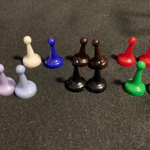 Vintage 1960 Game Board Replacement Pieces
