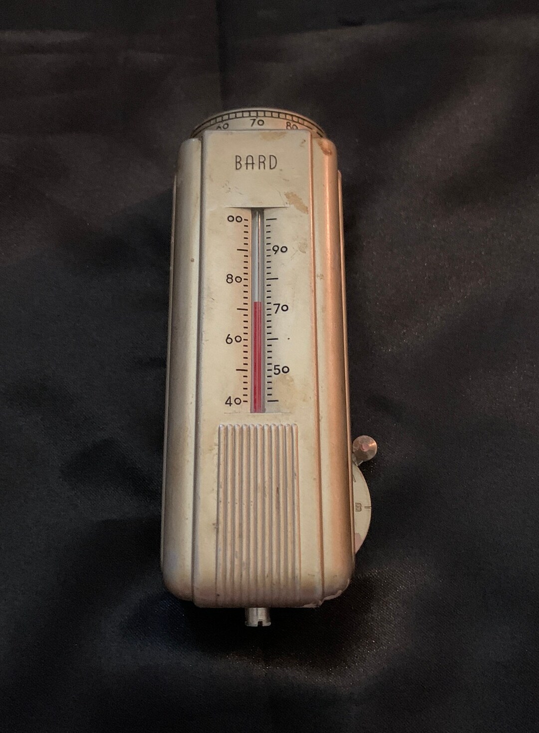 Vintage BARD Art Deco Thermostat Etsy