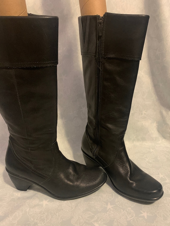 Black Leather dansko Boots Size 37 - 7