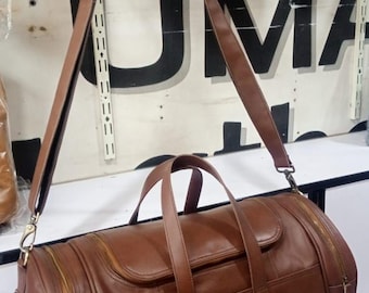 Duffle Leather Bag